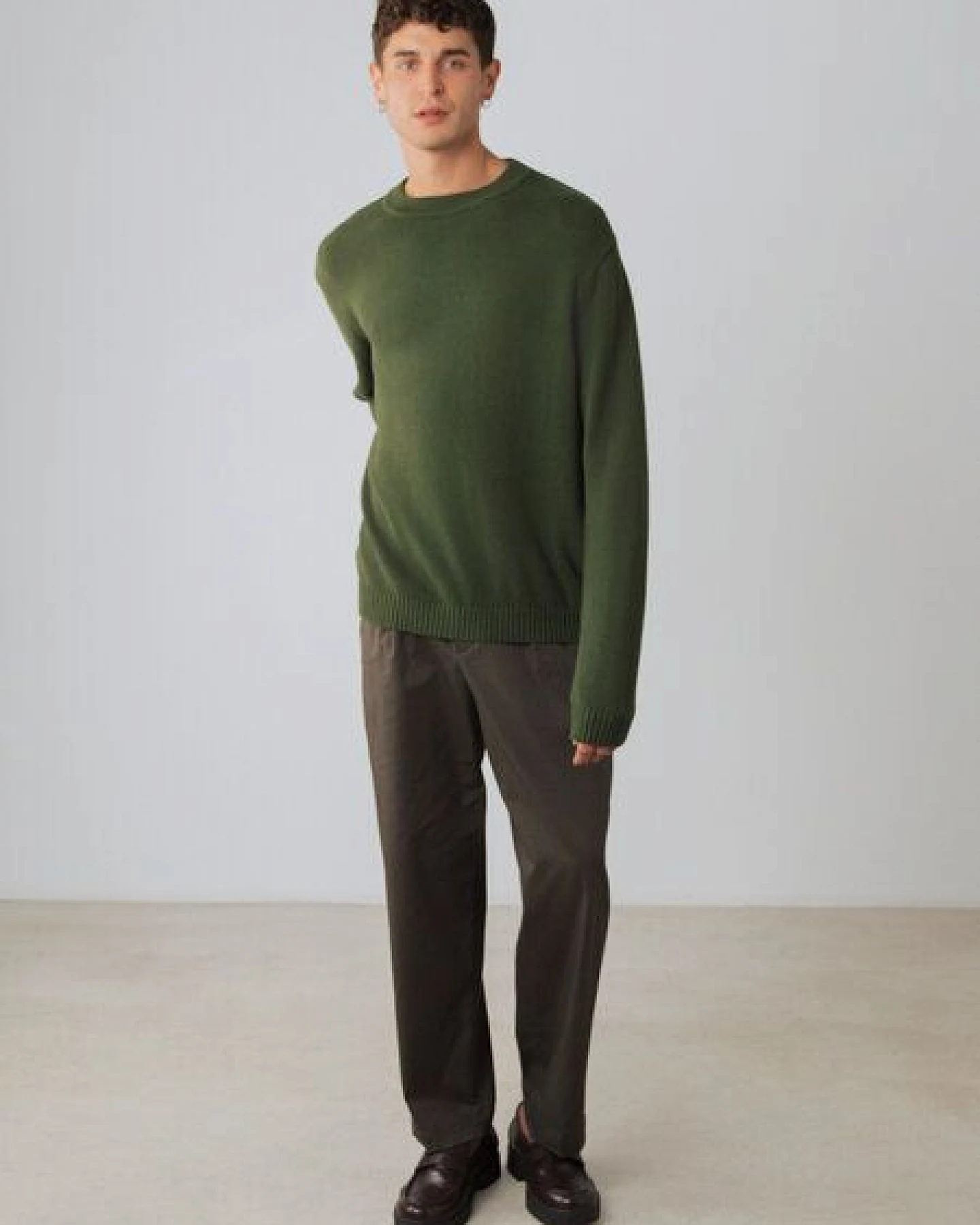Honest Basics Herren Crew-Pullover aus 100% Bio-Baumwolle – Ansicht 4