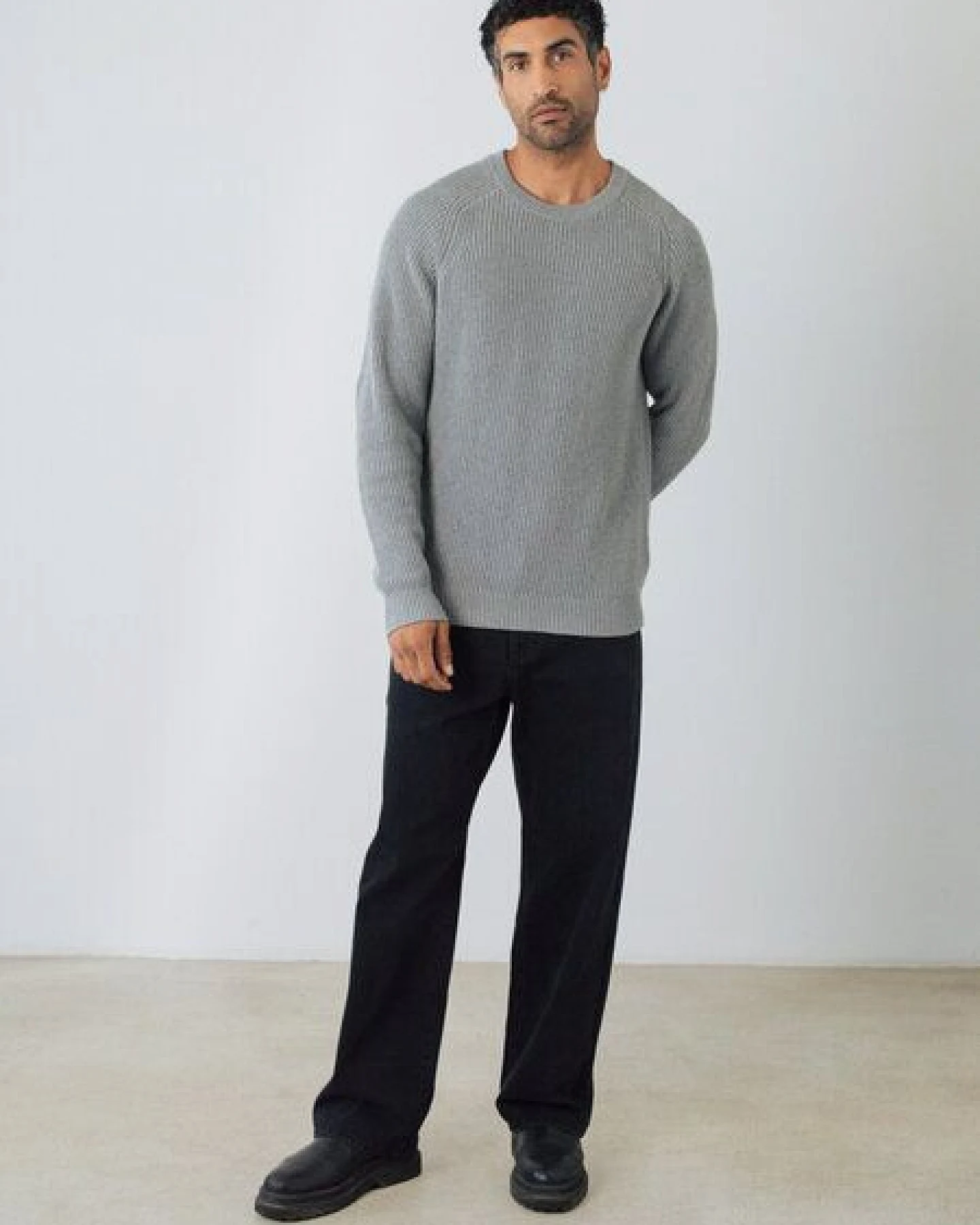 Honest Basics Herren Strickpullover aus 100% Bio-Baumwolle – Ansicht 4