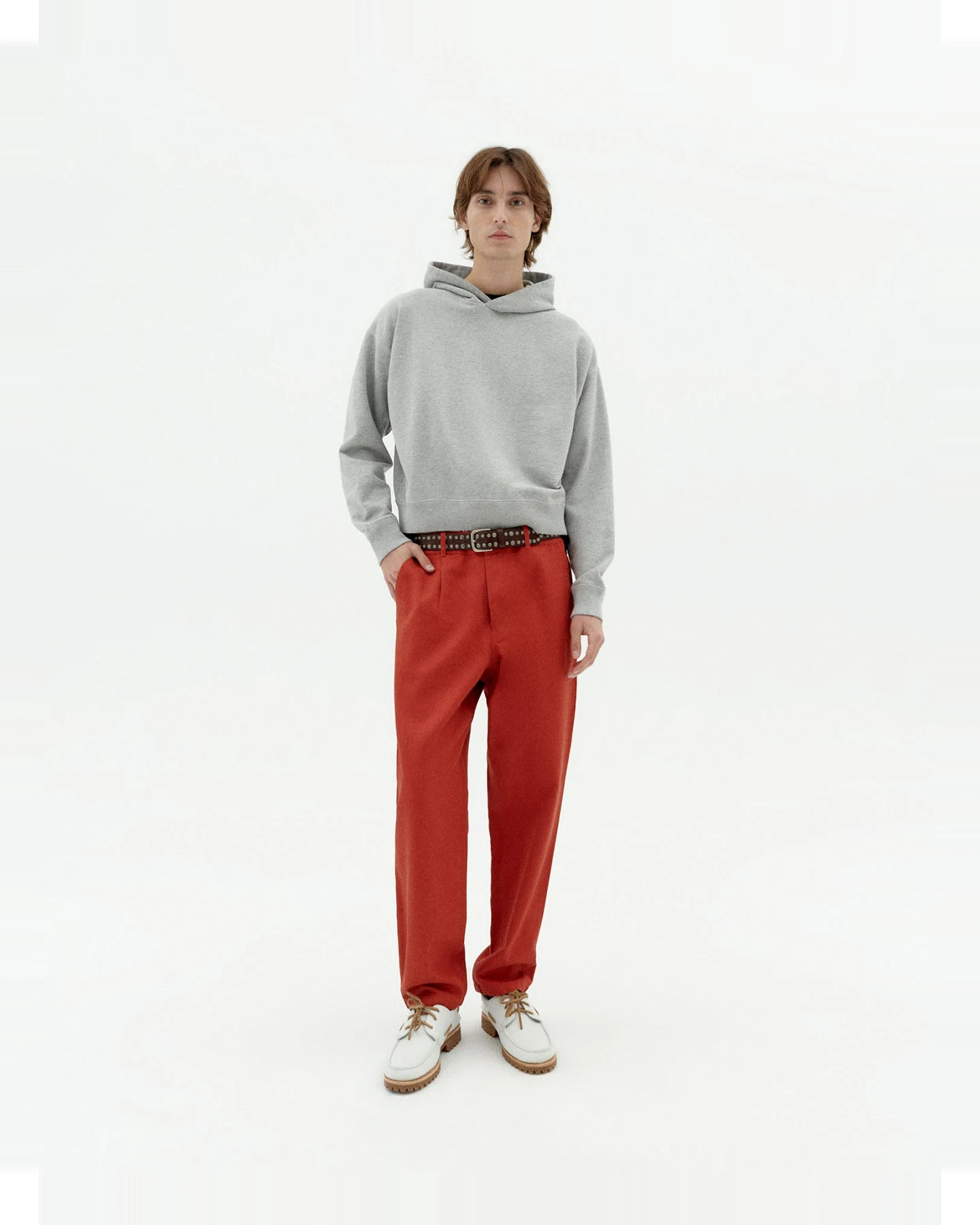 Thinking MU Herren vegan Hose Moero Rot – Ansicht 2