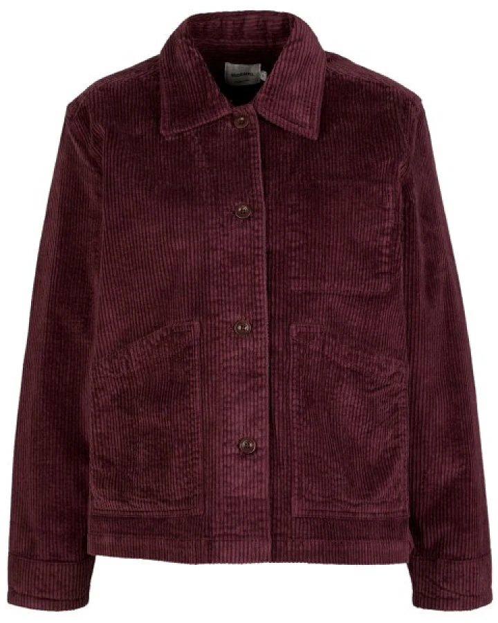 DEDICATED - Women's Jacket Stiby Corduroy - Hemd Gr XS rot