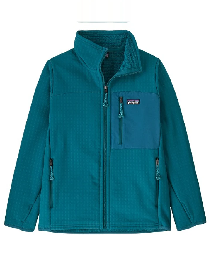 Patagonia - Kid's R2 Techface Jacket - Fleecejacke Gr XS blau/türkis