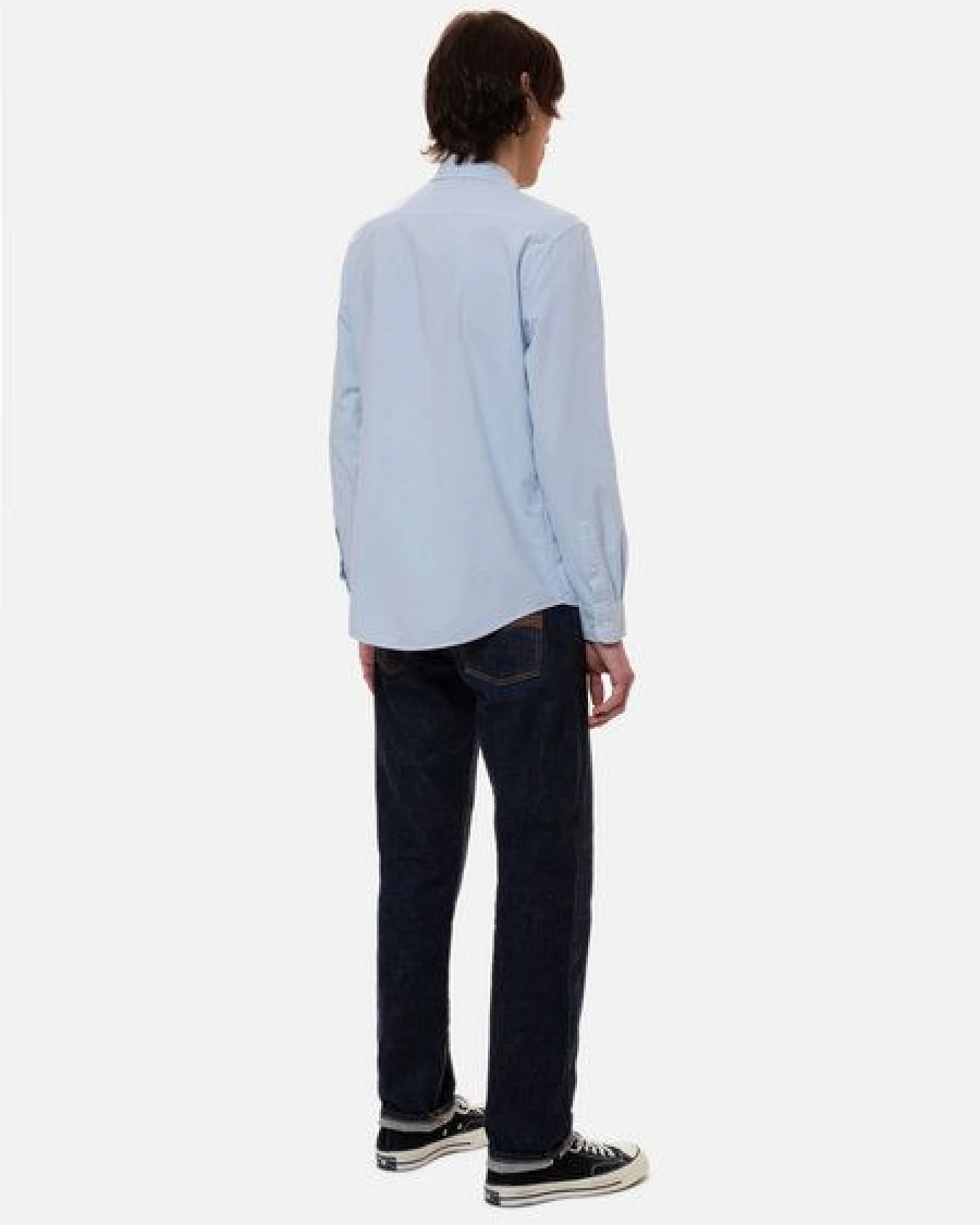 Nudie Jeans - Hemd John Button Down Oxford – Ansicht 4