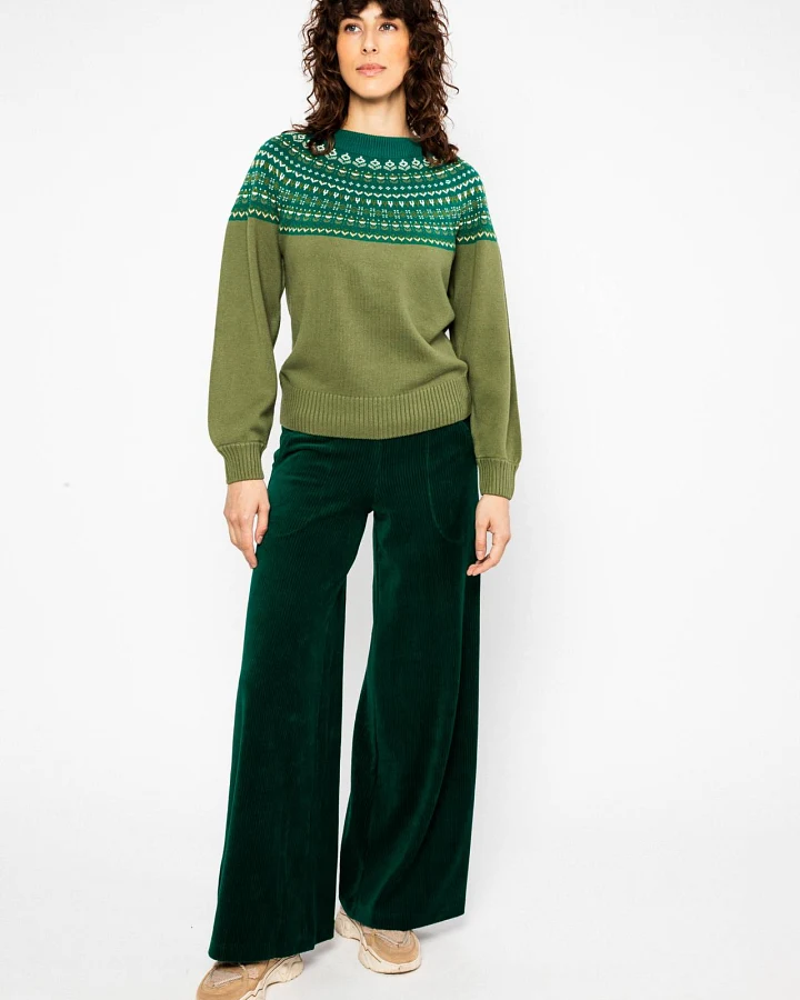 Strickpullover Scandi Circle
