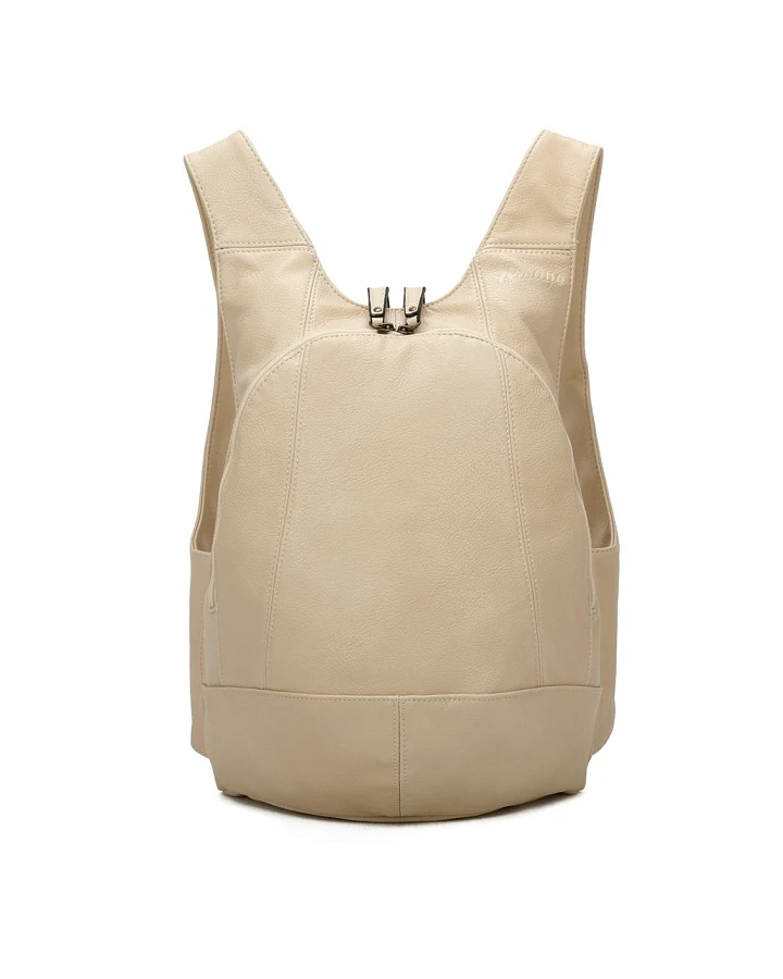 Arsayo Damen vegan Rucksack Original L Beige