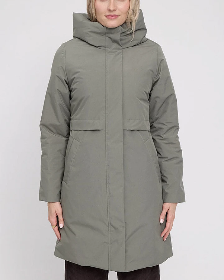 Mazine Damen vegan Winterjacke Basic Padded Hellgrün