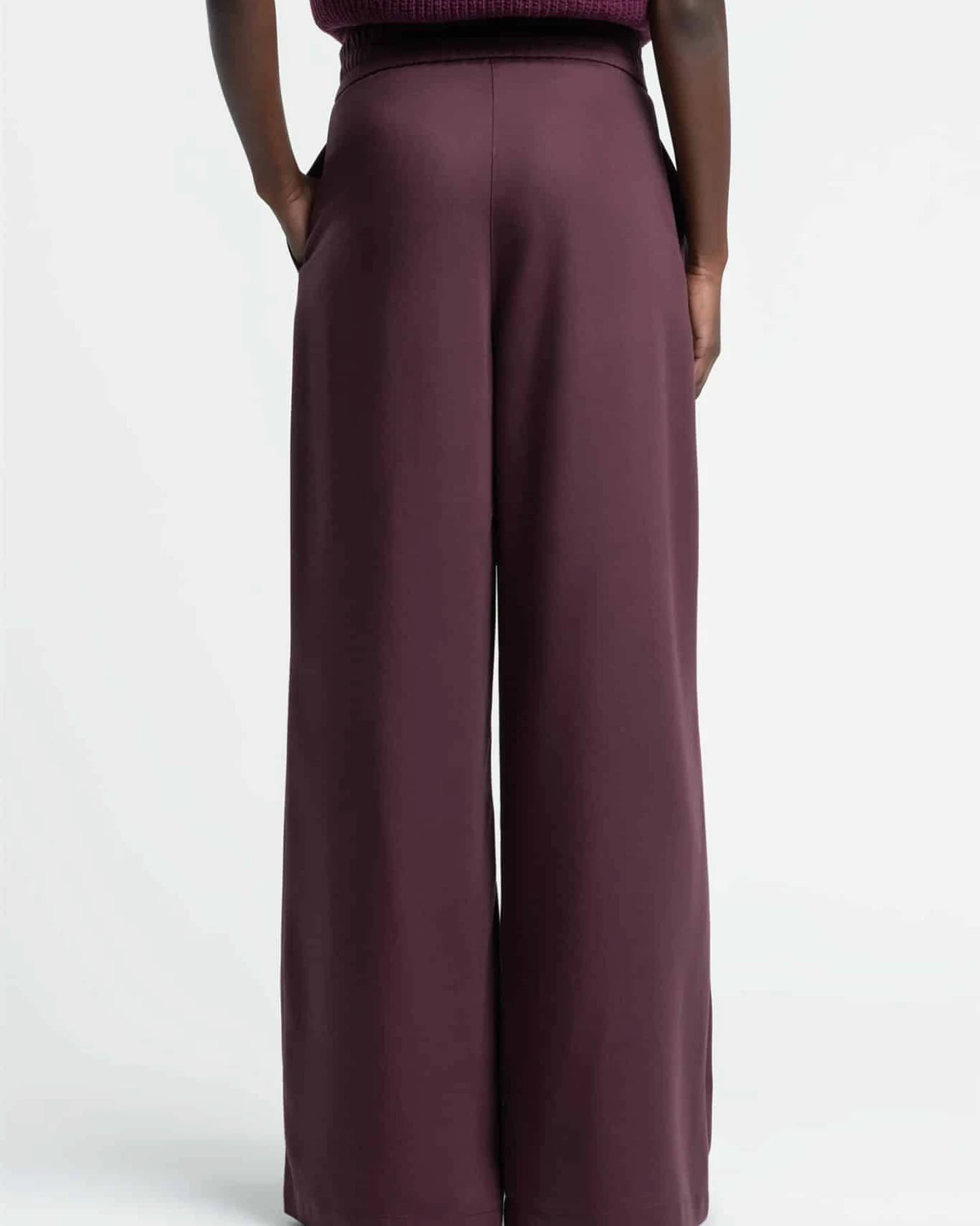 Kings of Indigo Damen vegan Weite Hose Lilian Fudge – Ansicht 2