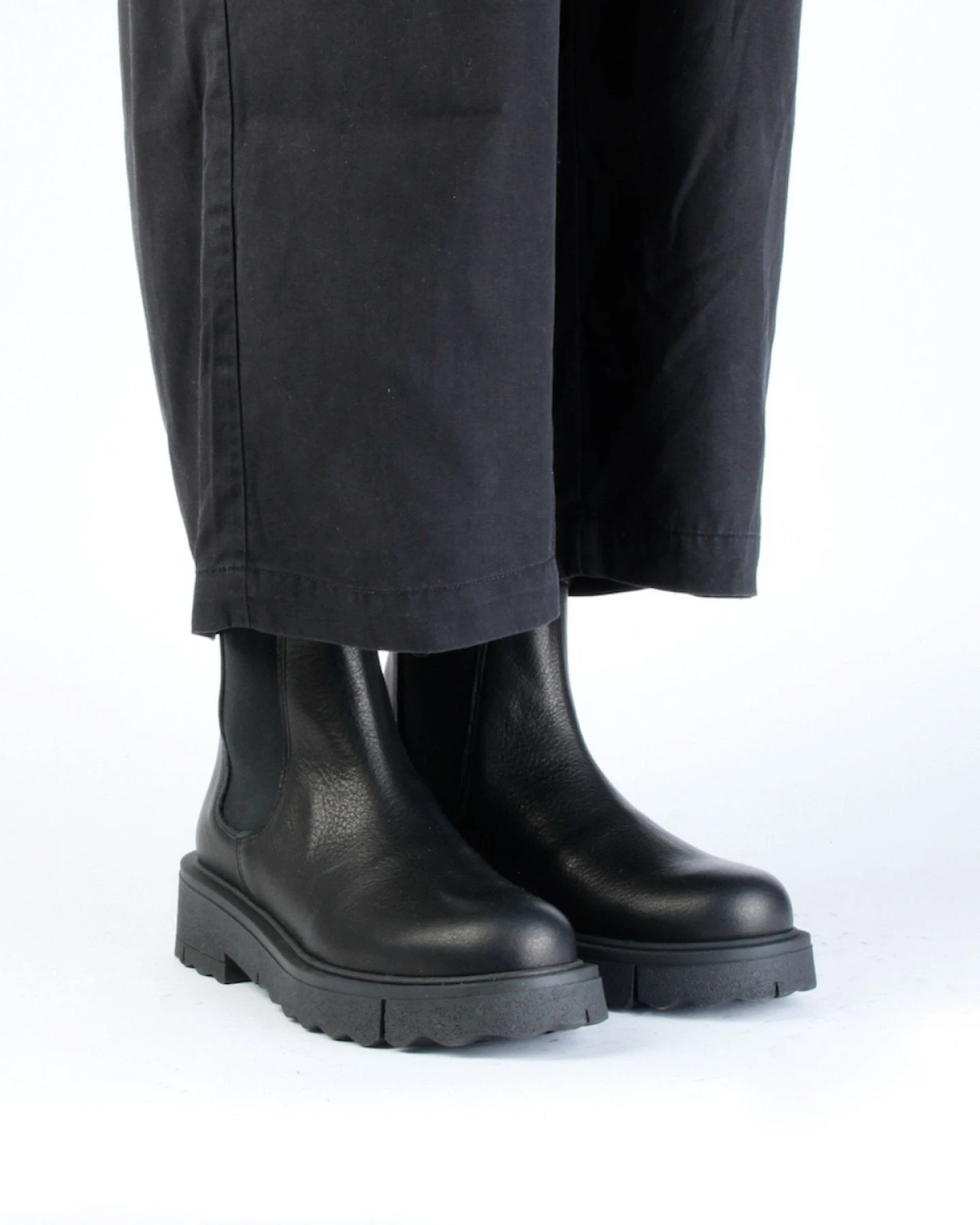 Chelsea Stiefel Yuki Corn Schwarz – Ansicht 2