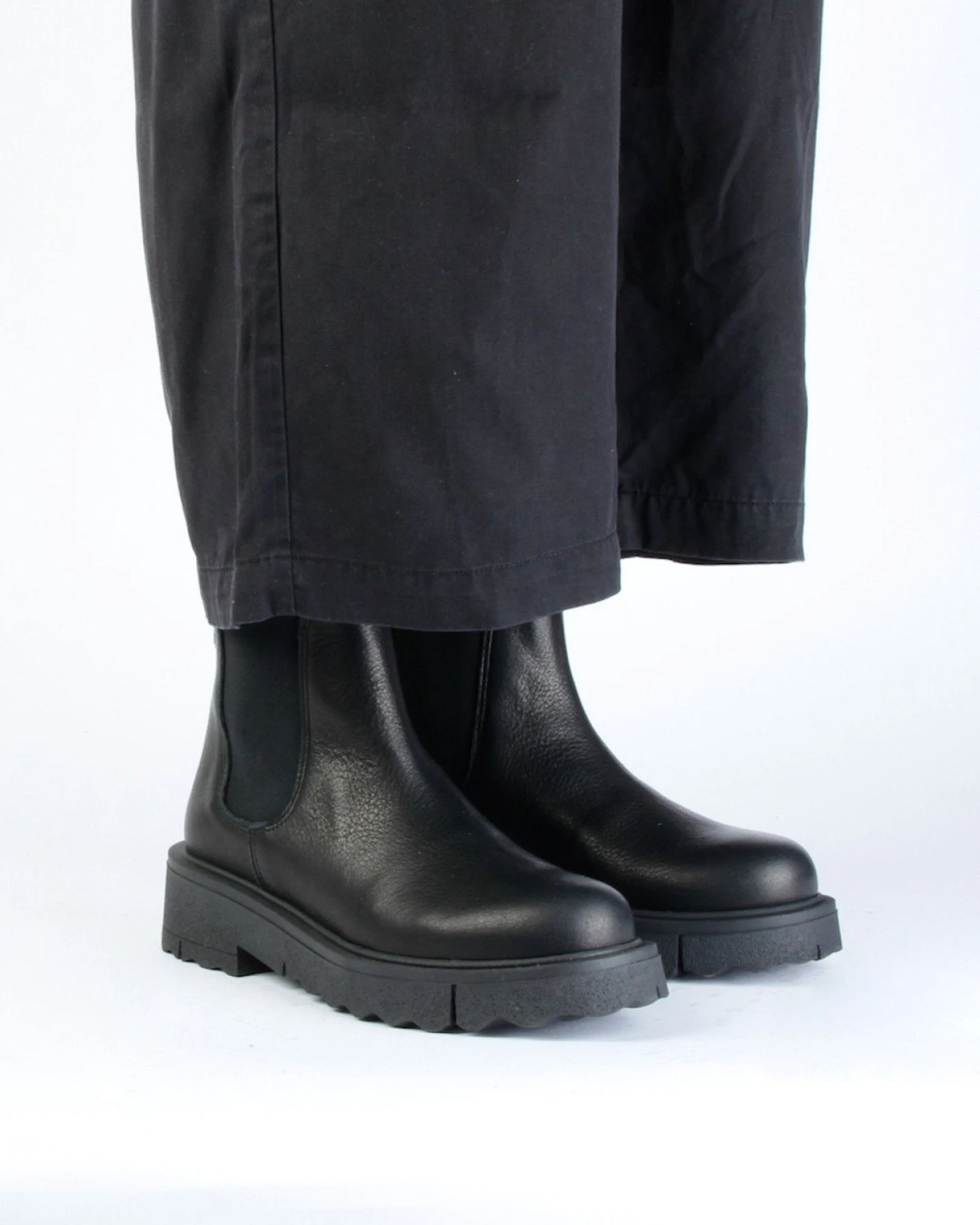 Chelsea Stiefel Yuki Corn Schwarz – Ansicht 4