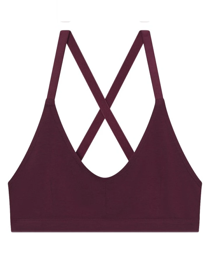 DEDICATED - Women's Soft Bra Junsele - Alltagsunterwäsche Gr XS lila