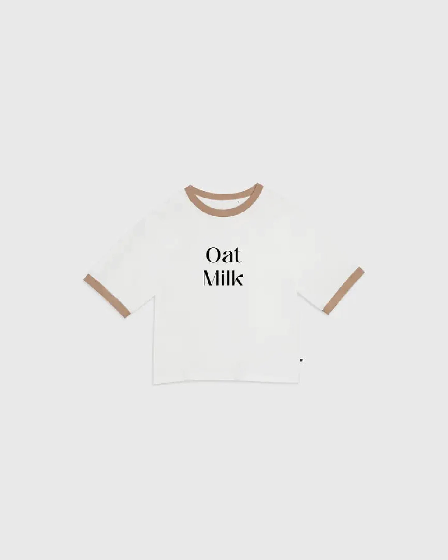 New Orchard Damen vegan T-Shirt Oat Milk Beige – Ansicht 2