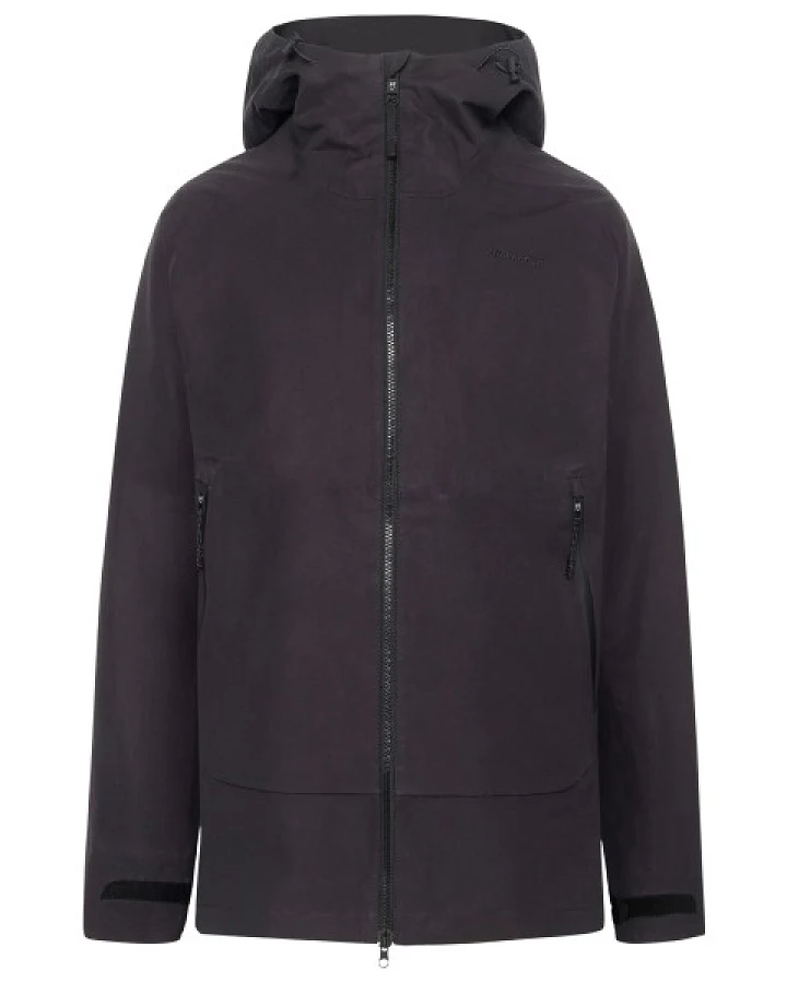 KnowledgeCotton Apparel - Vent Canvas 200 Shell Jacket - Regenjacke Gr L grau