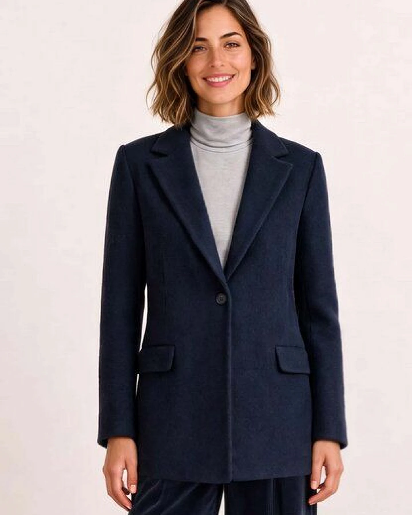 LANA Organic Wollblazer, Modell Pamela – Ansicht 3
