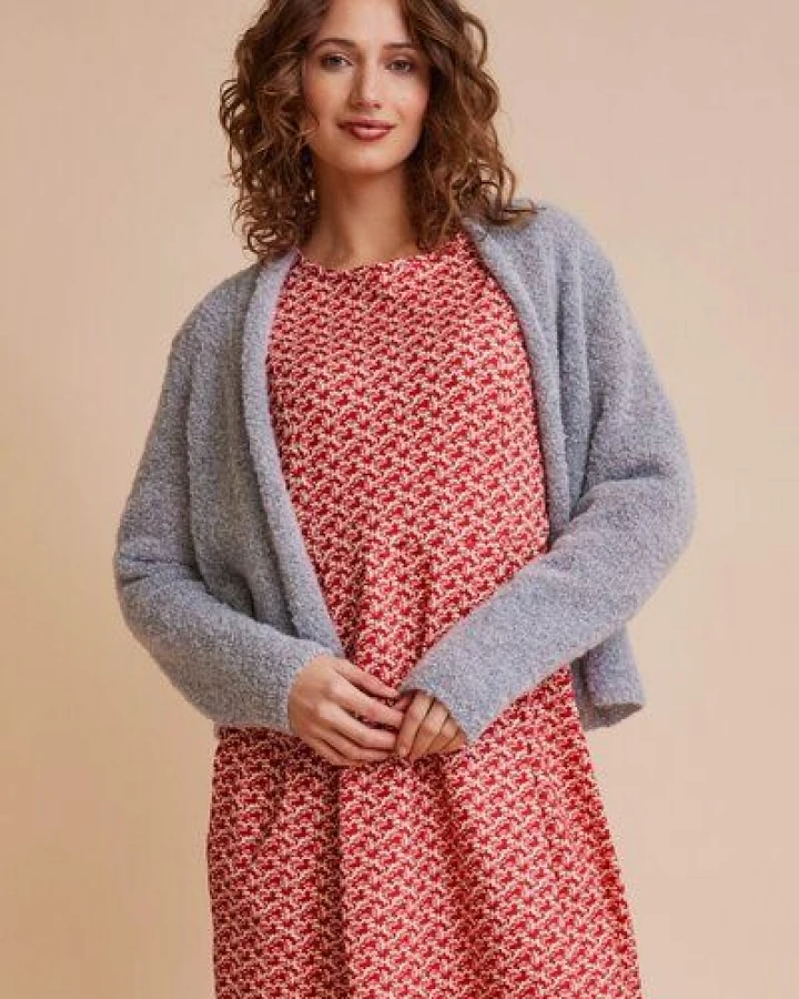 LANA Organic strickjacke, Modell Mitika