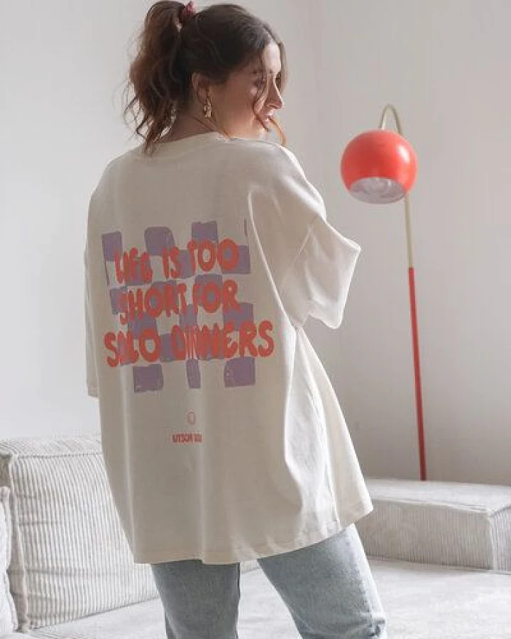 LITSCHI DESIGNS SOLO DINNERS SHIRT