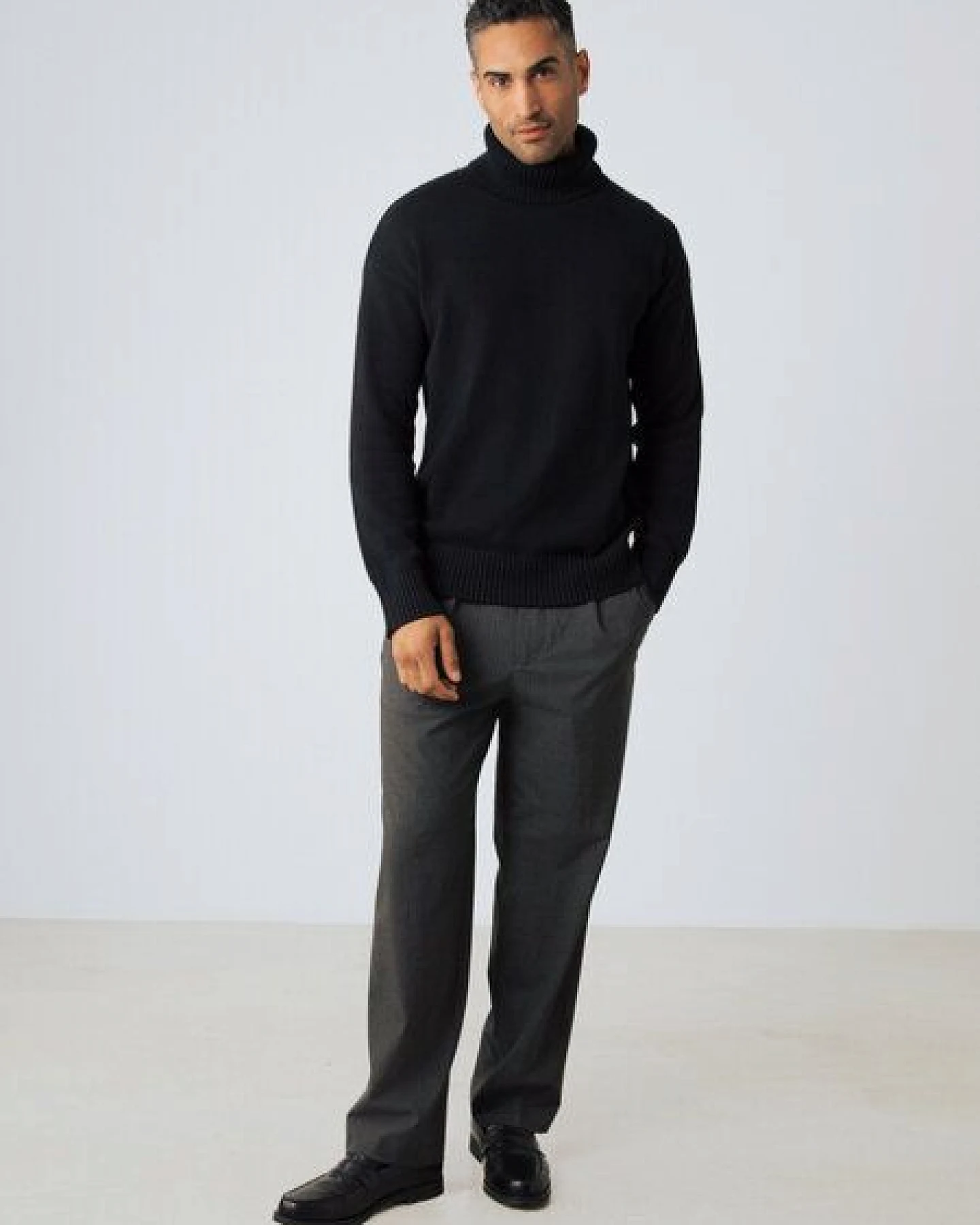 Honest Basics Herren Chunky Rollkragenpullover aus 100% Bio-Baumwolle – Ansicht 4