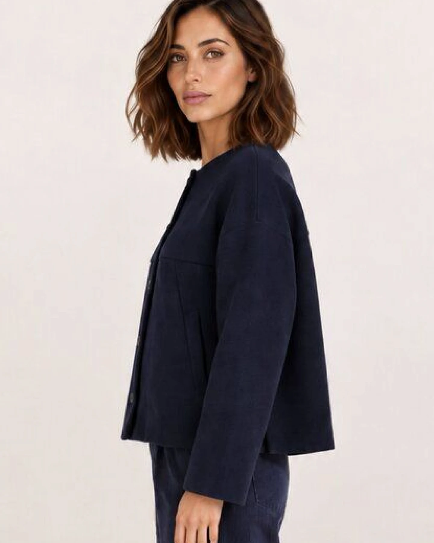 LANA Organic Wolljacke, Modell Brooke – Ansicht 4