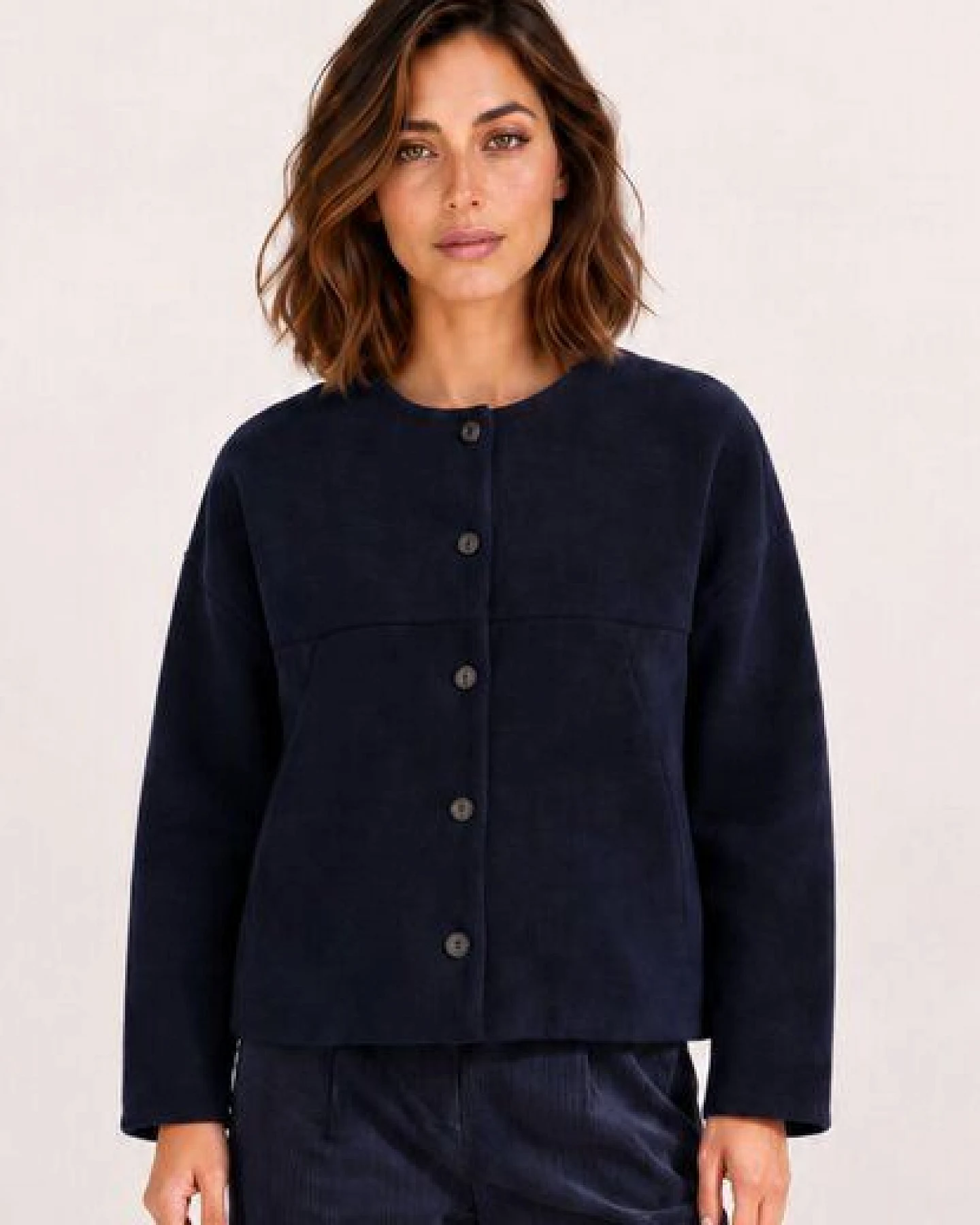LANA Organic Wolljacke, Modell Brooke – Ansicht 2