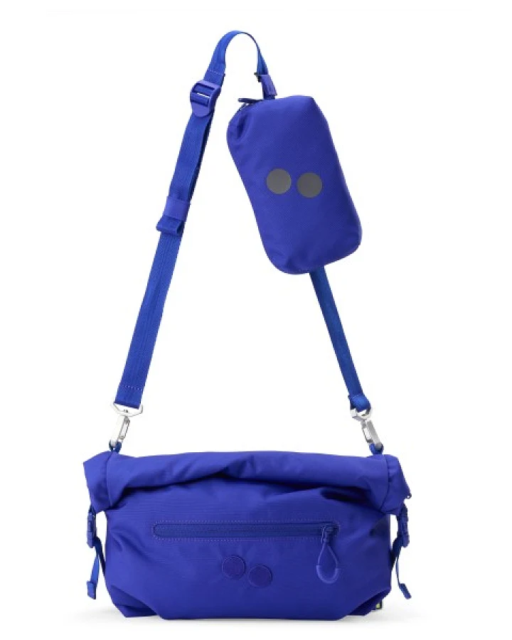 pinqponq - Aksel Solid 2+5 - Umhängetasche Gr 2 + 5 l blau