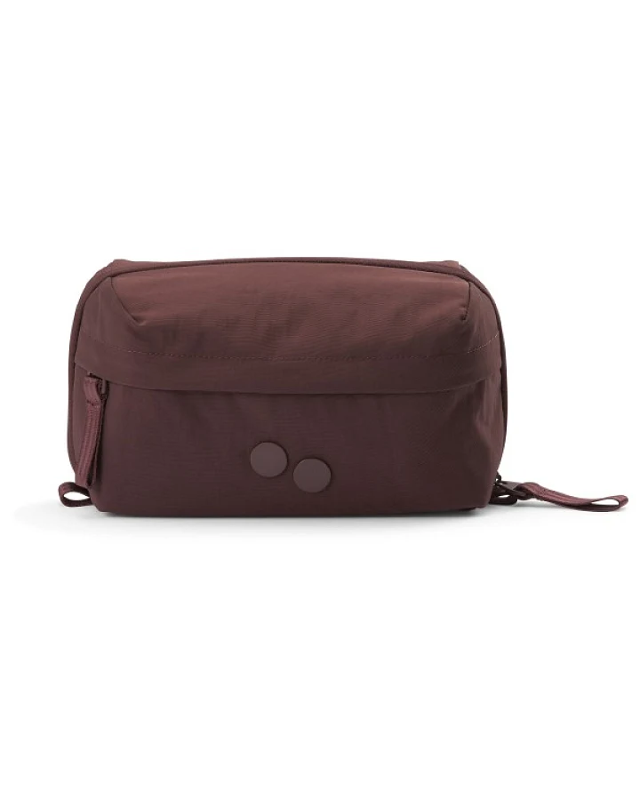 pinqponq - Washbag - Kulturbeutel Gr 2,5 l crinkle mahagoni