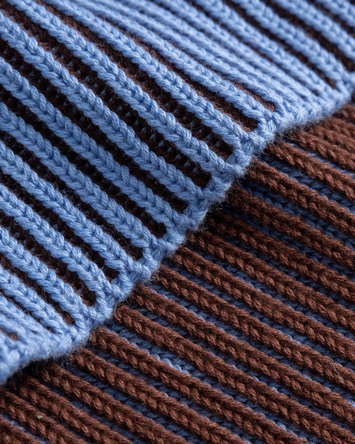 Schal Norrfors Brioche Blau – Ansicht 4