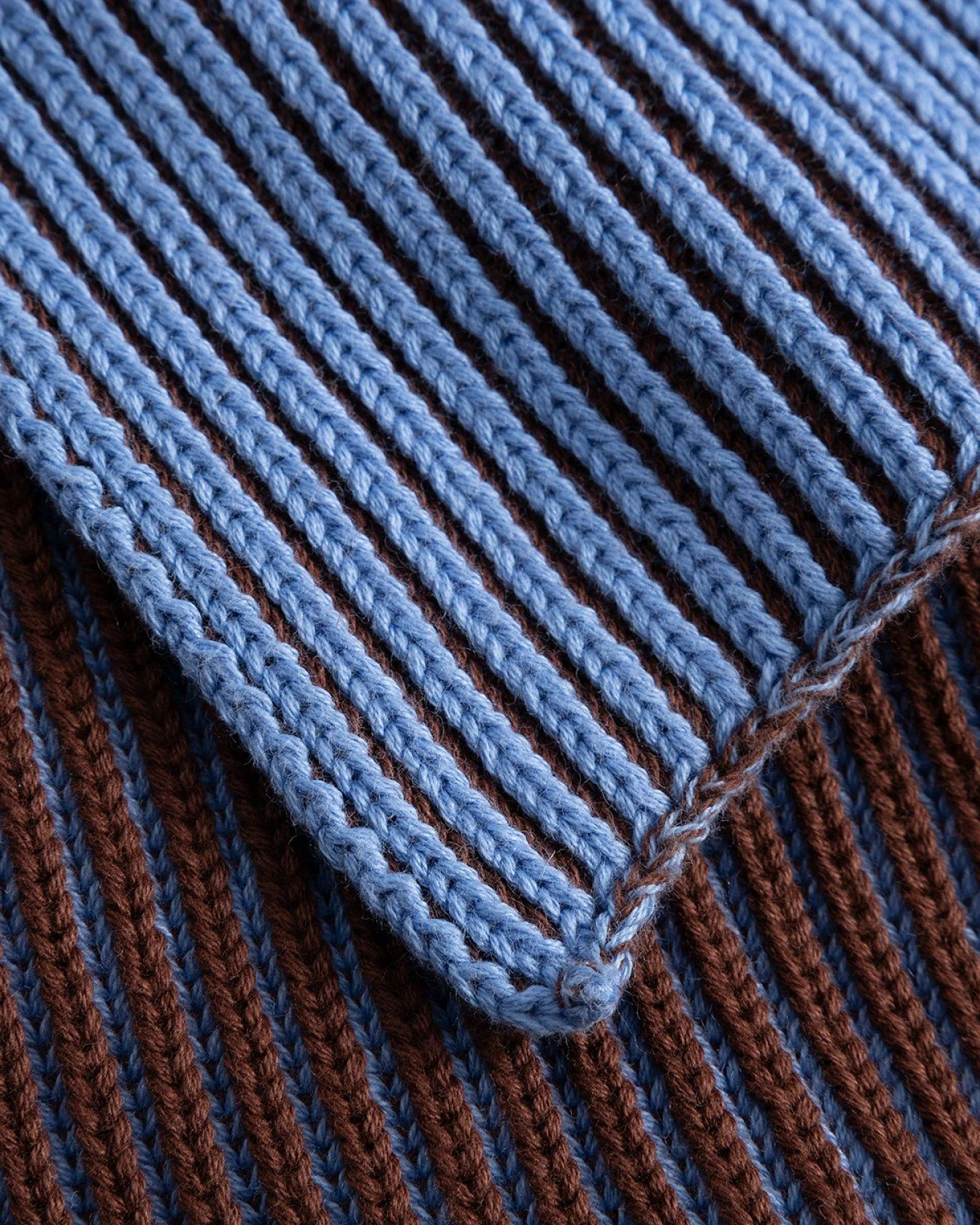 Schal Norrfors Brioche Blau – Ansicht 5