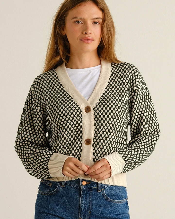 Cardigan Kanan Bubble