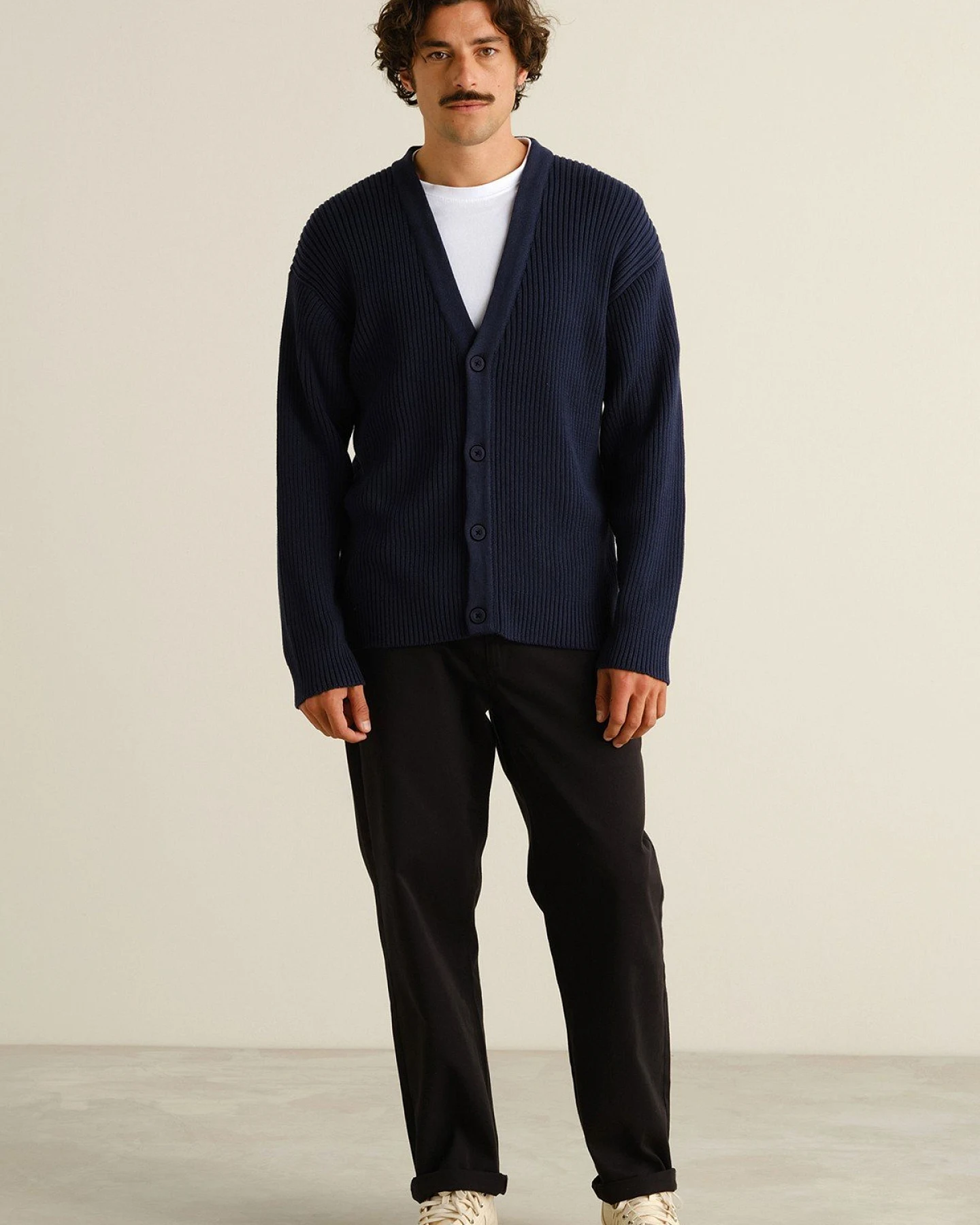Cardigan Huuki Navy – Ansicht 4