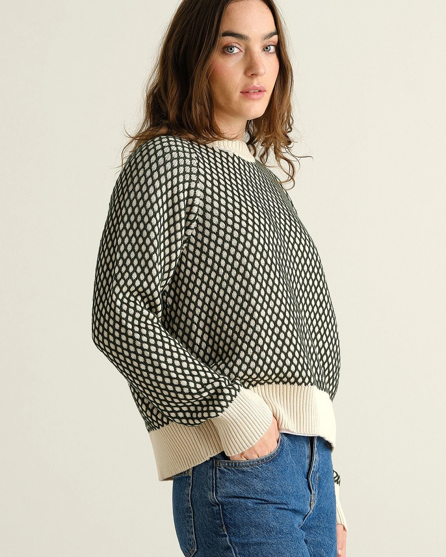 Strickpullover Husie Bubble Knit – Ansicht 3