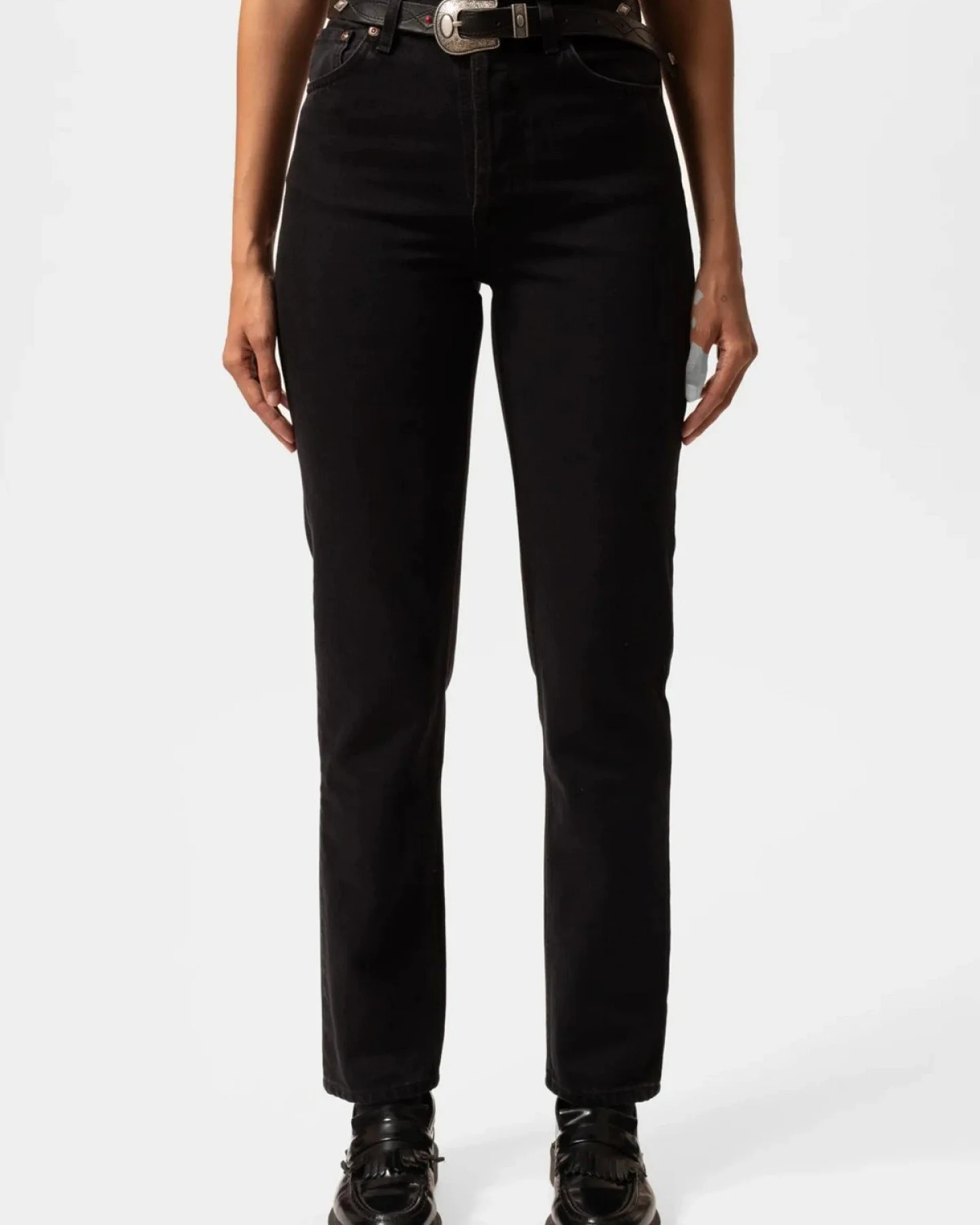 Jeans Breezy Britt Aged Black – Ansicht 3