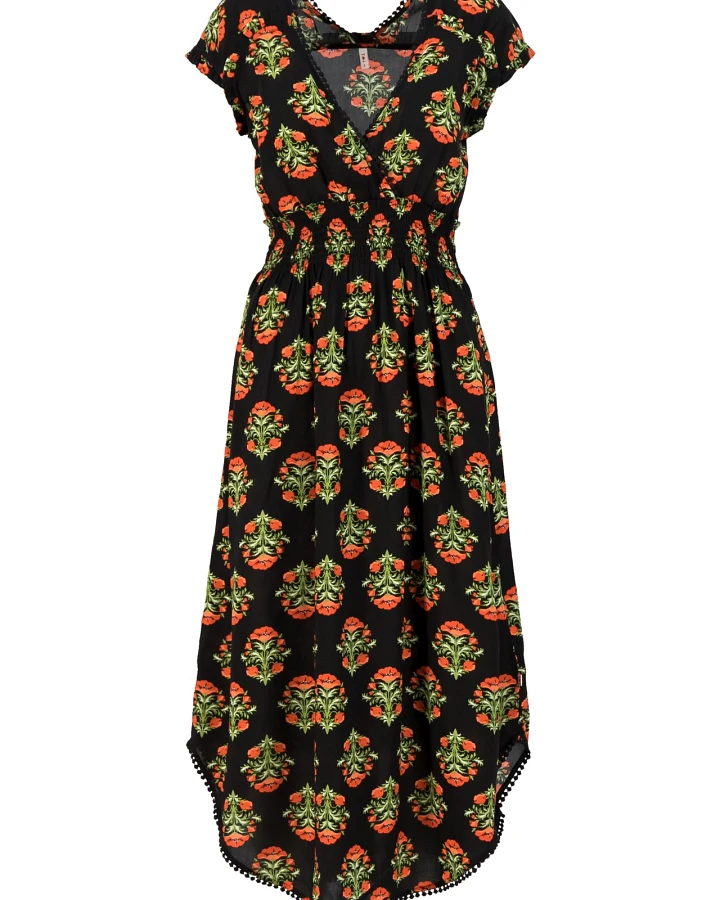 Sommerkleid sunflowers field