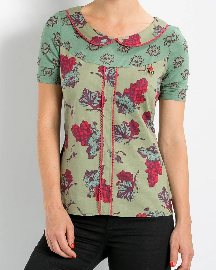 Bluse korn und ähre blusette