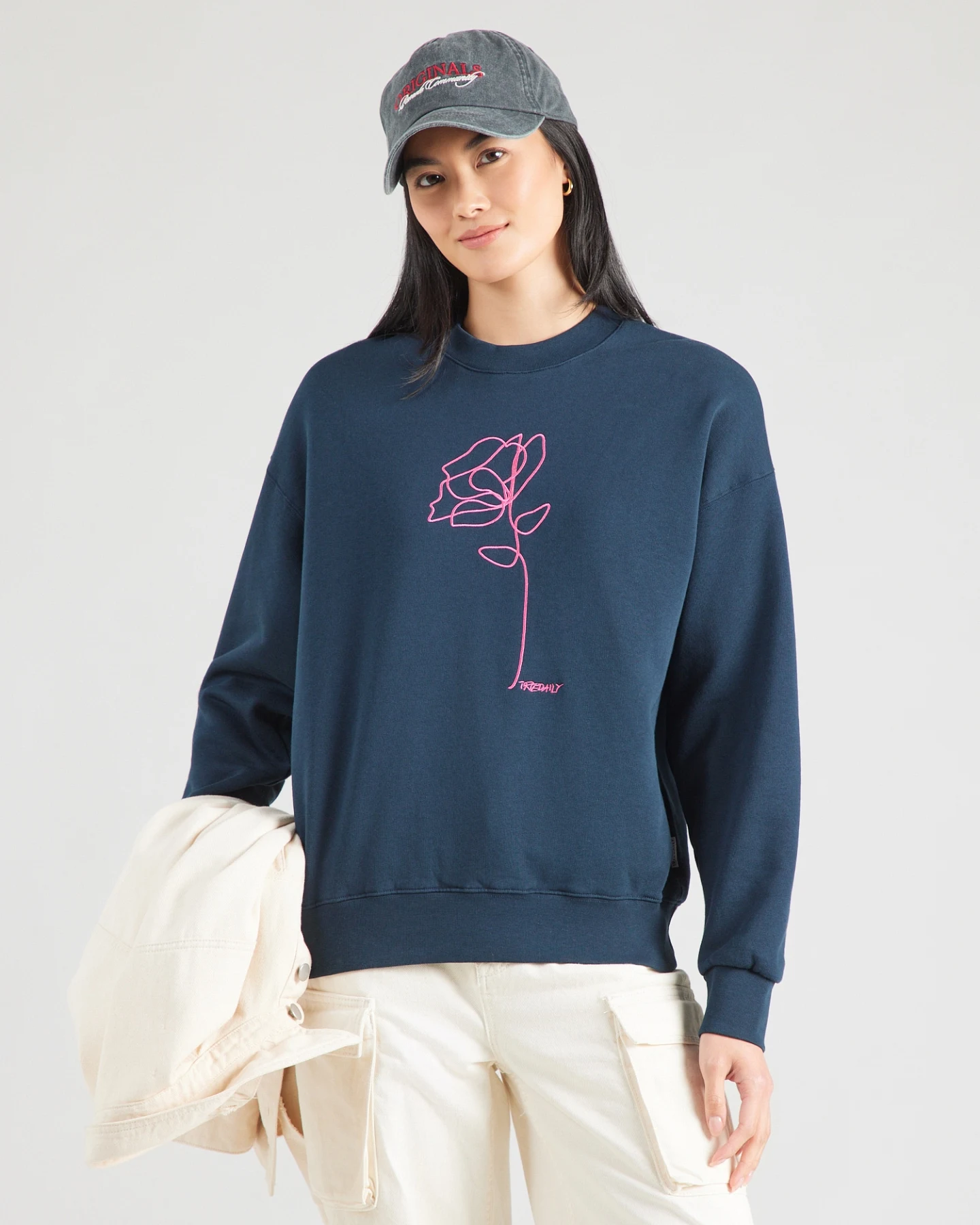 Iriedaily Sweatshirt One Rose – Ansicht 3