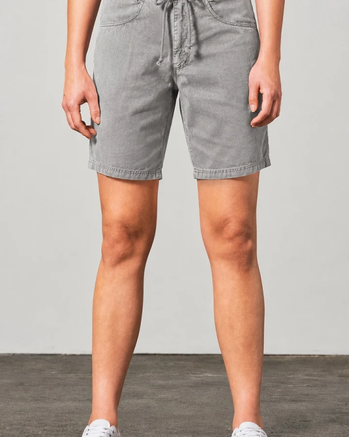 Hempage Herren vegan Shorts Unisex Hanf Taupe