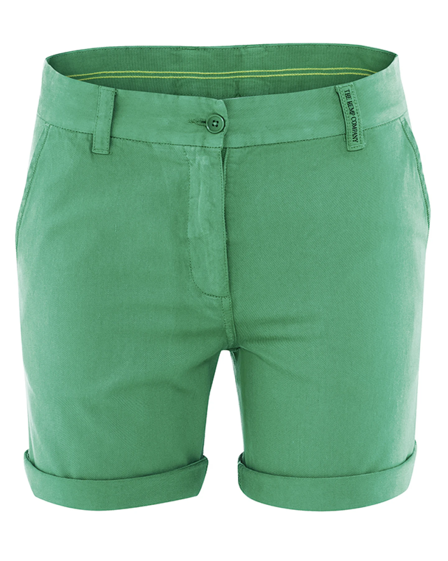 Hempage Damen vegan Shorts Damen Smaragdgrün – Ansicht 2