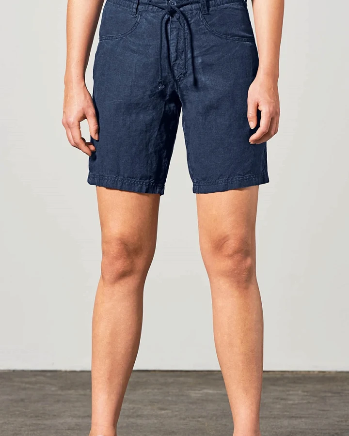 Hempage Damen vegan Shorts In Marineblau
