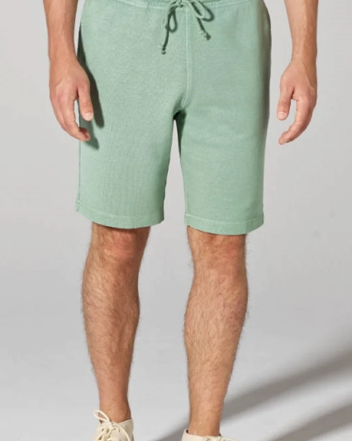 Hempage Herren vegan Shorts Freizeit Menta Grün