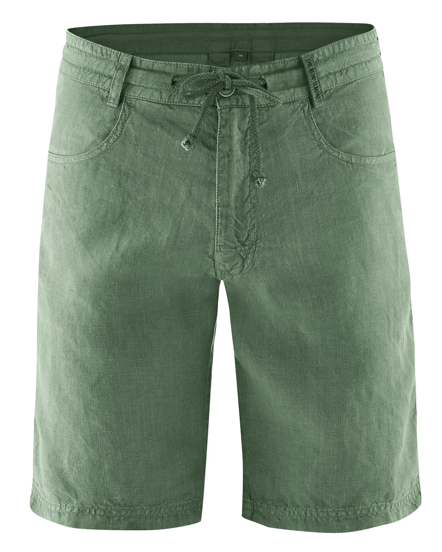 Hempage Damen vegan Shorts In Krautgrün – Ansicht 2