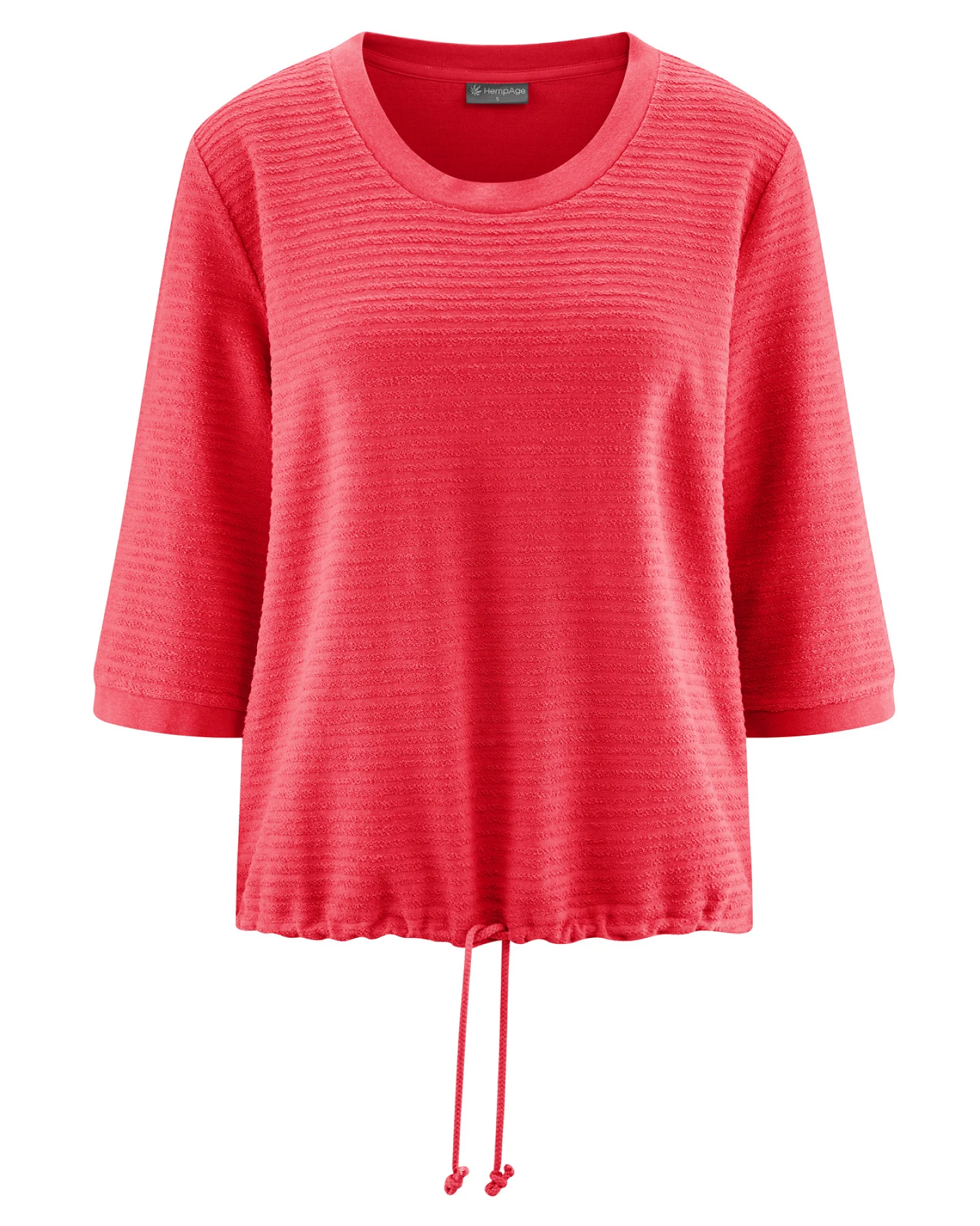 Hempage Damen vegan Lockeres Hemd In Der Farbe Magnolia – Ansicht 2