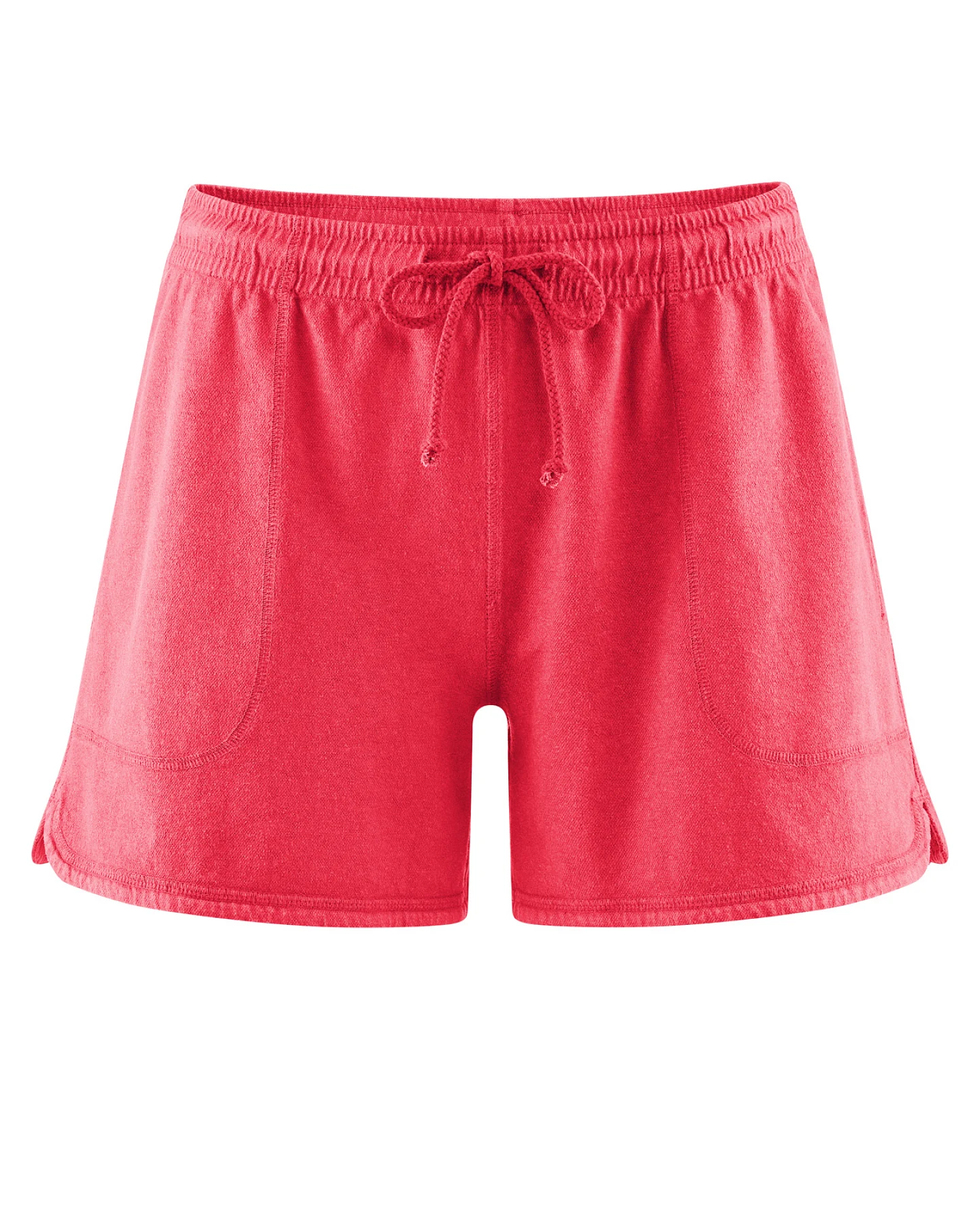 Hempage Damen vegan Shorts Aus Piqué Jersey In Magnolienrosa – Ansicht 2