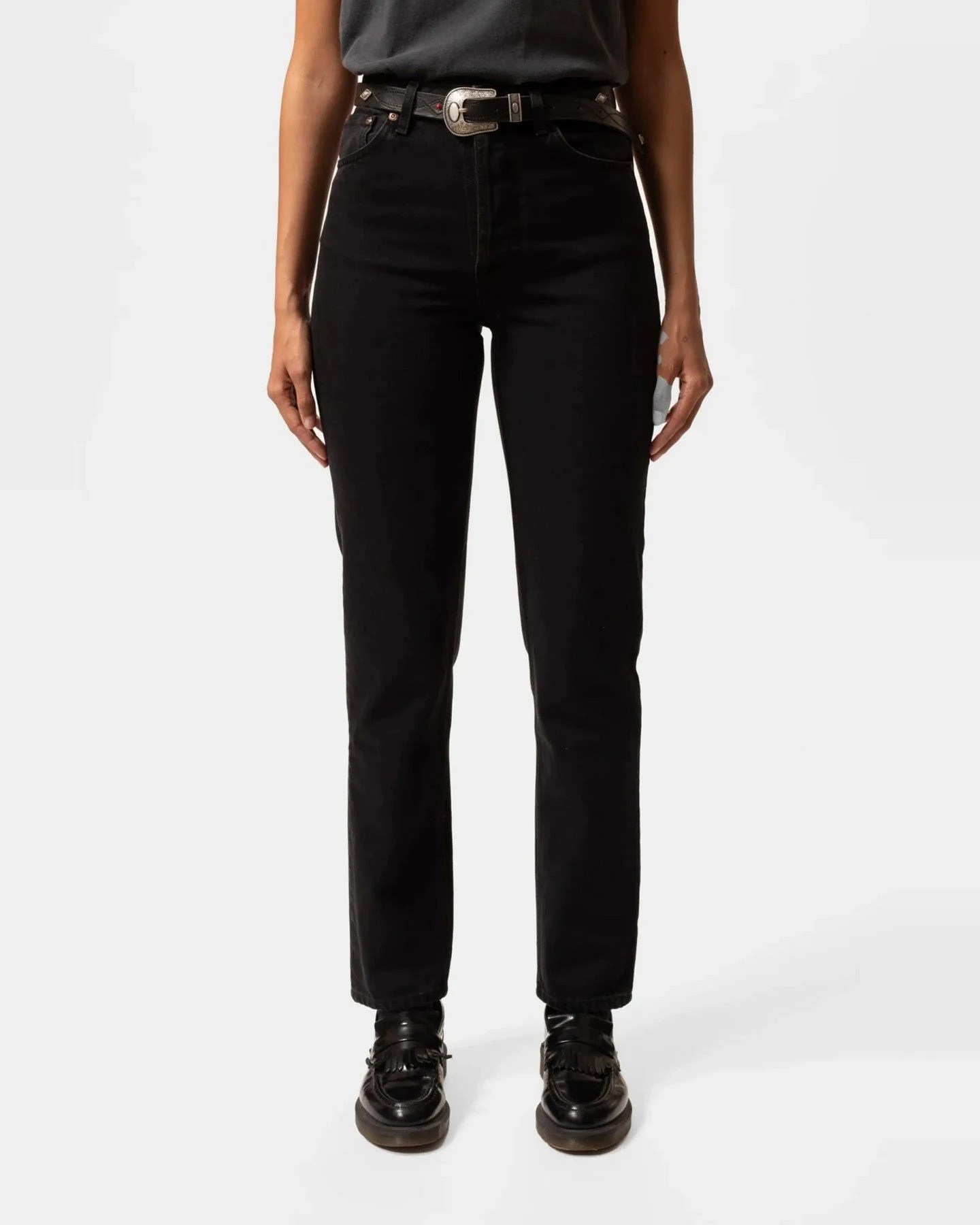 Jeans Breezy Britt Aged Black – Ansicht 2