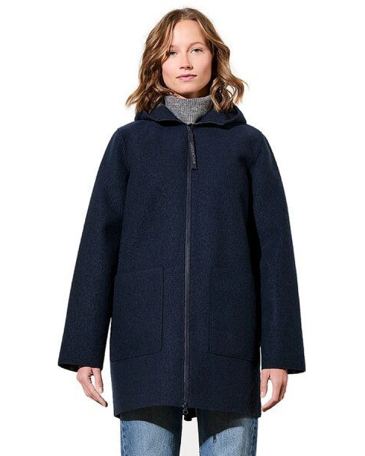 Produktseite: LangerChen Kapuzenjacke aus Walk mit Membran