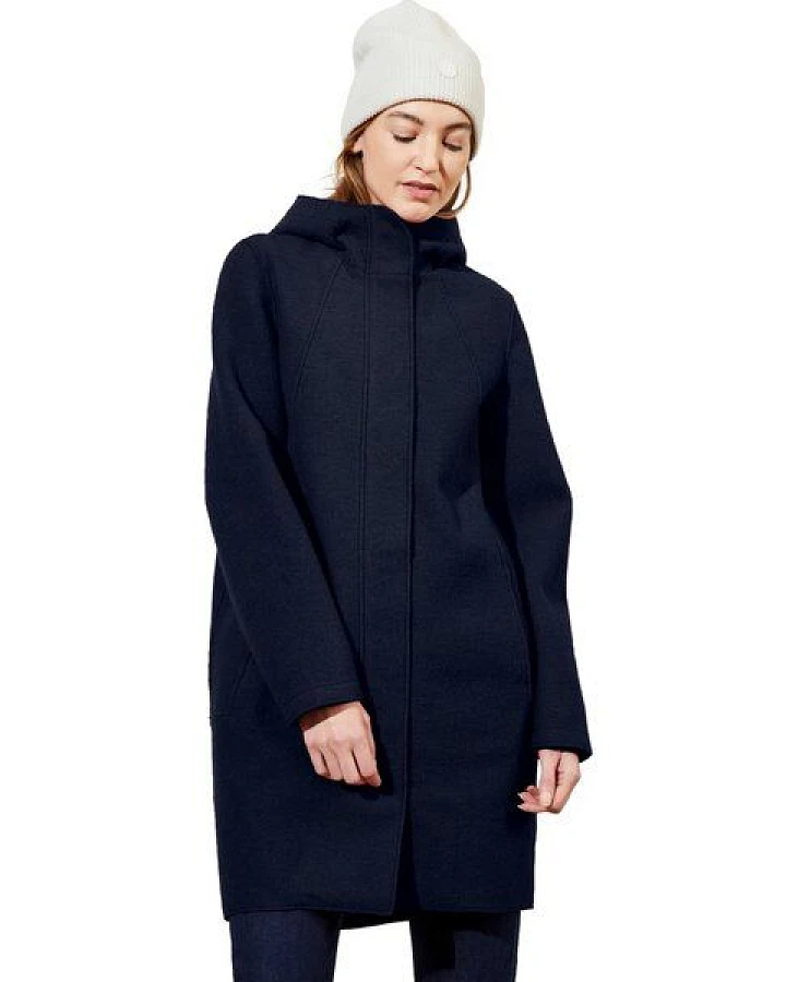 Produktseite: LangerChen Parka tailliert aus Walk mit Membran
