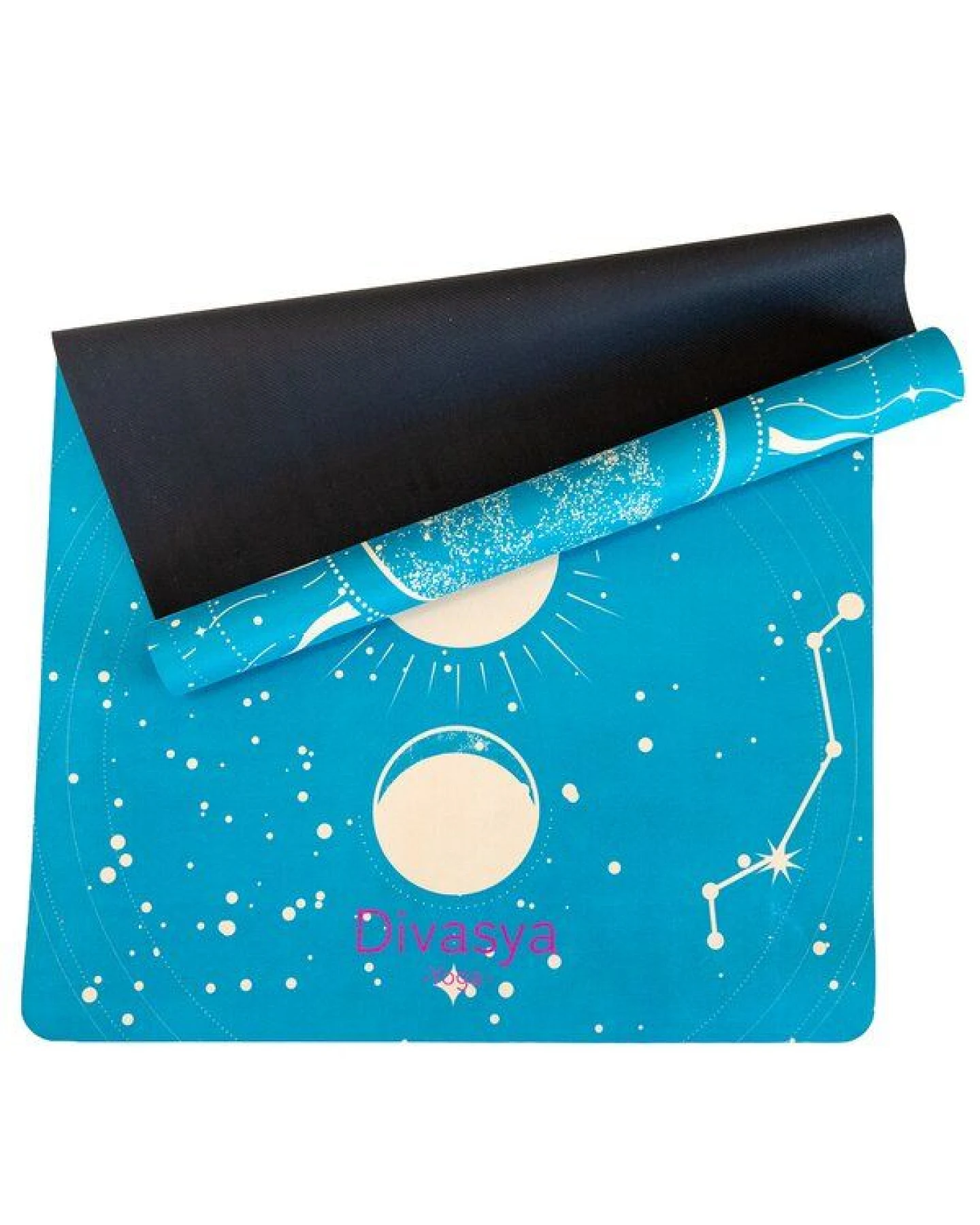 Divasya Reise Yogamatte aus Naturkautschuk & recycelter Mikrofaser – Ansicht 2