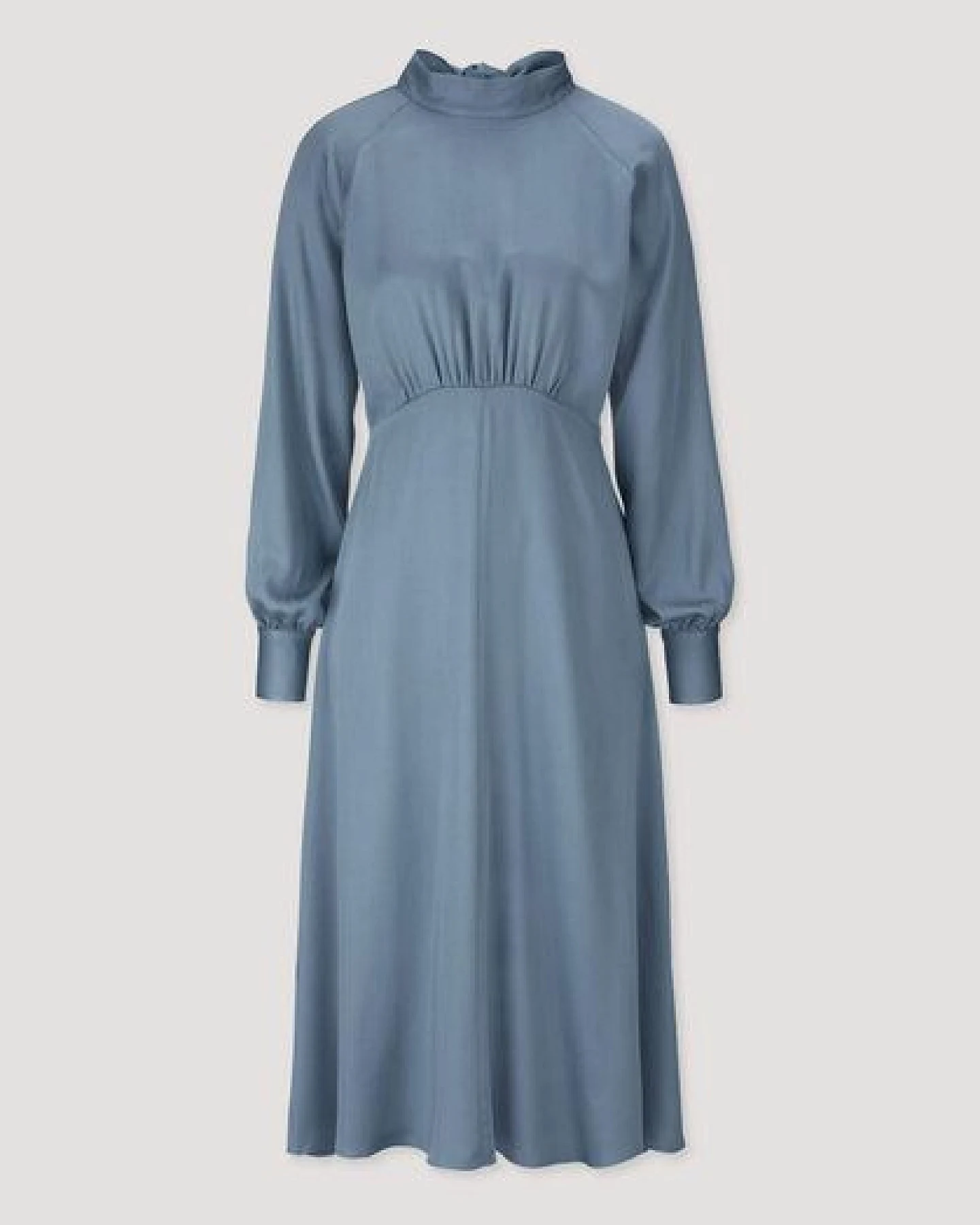 hessnatur Kleid Midi tailliert aus LENZING ECOVERO Viskose – Ansicht 4