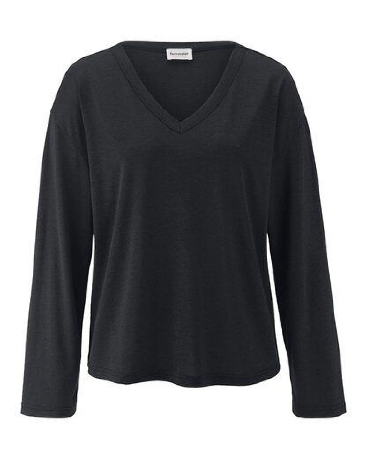 hessnatur Longsleeve Oversize aus TENCEL Lyocell und Bio-Baumwolle – Ansicht 3