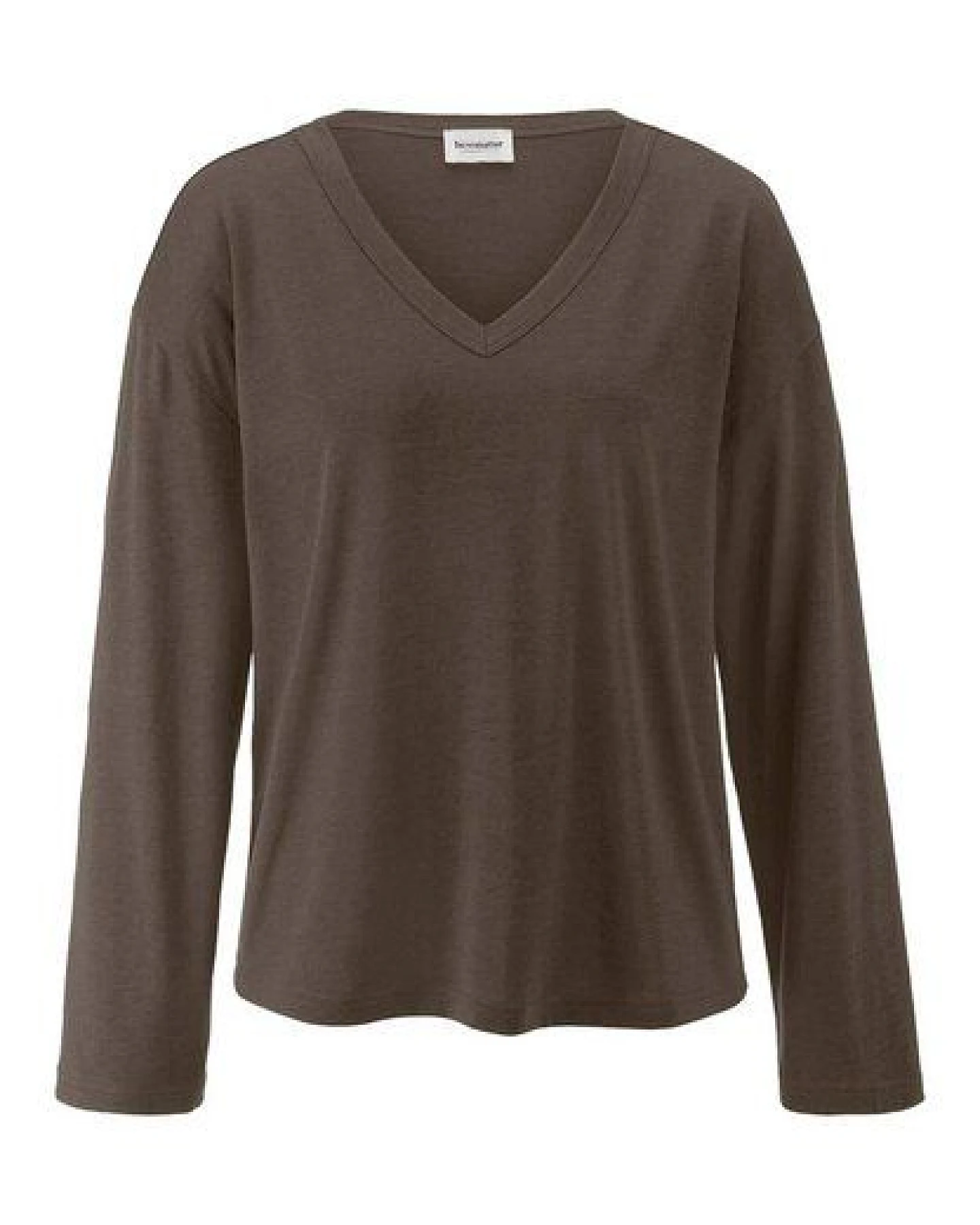 hessnatur Longsleeve Oversize aus TENCEL Lyocell und Bio-Baumwolle – Ansicht 3