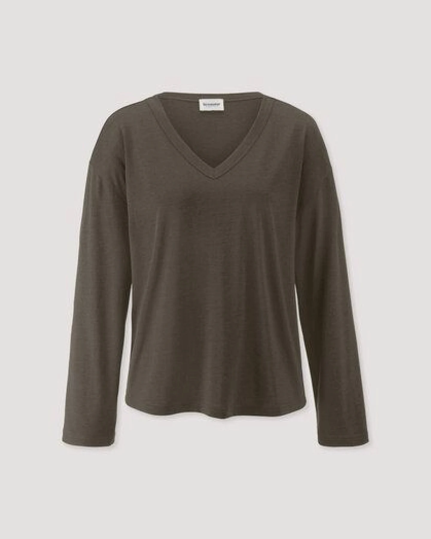 hessnatur Longsleeve Oversize aus TENCEL Lyocell und Bio-Baumwolle – Ansicht 4