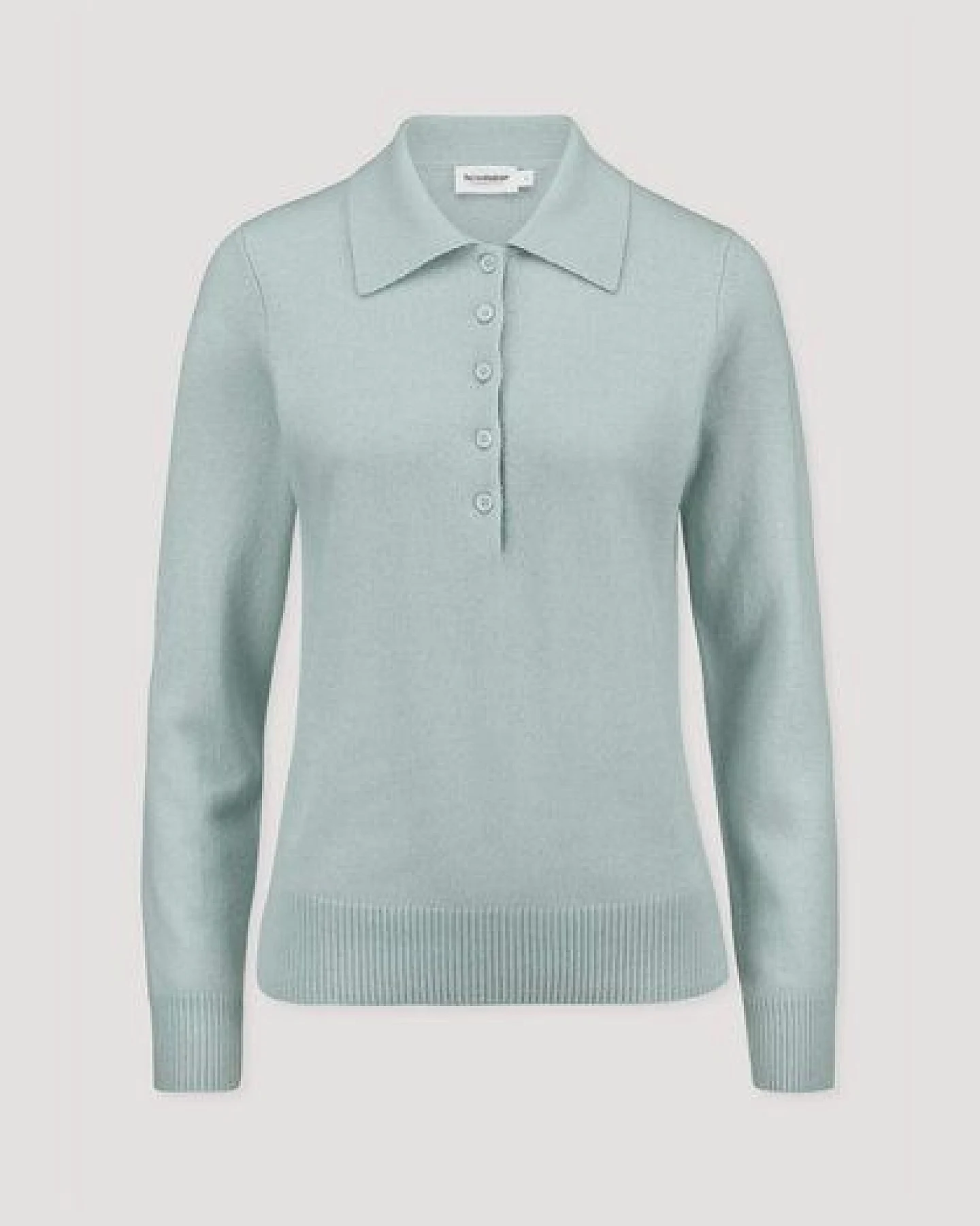 hessnatur Polo-Pullover Regular aus Bio-Schurwolle mit Cahsmere – Ansicht 4