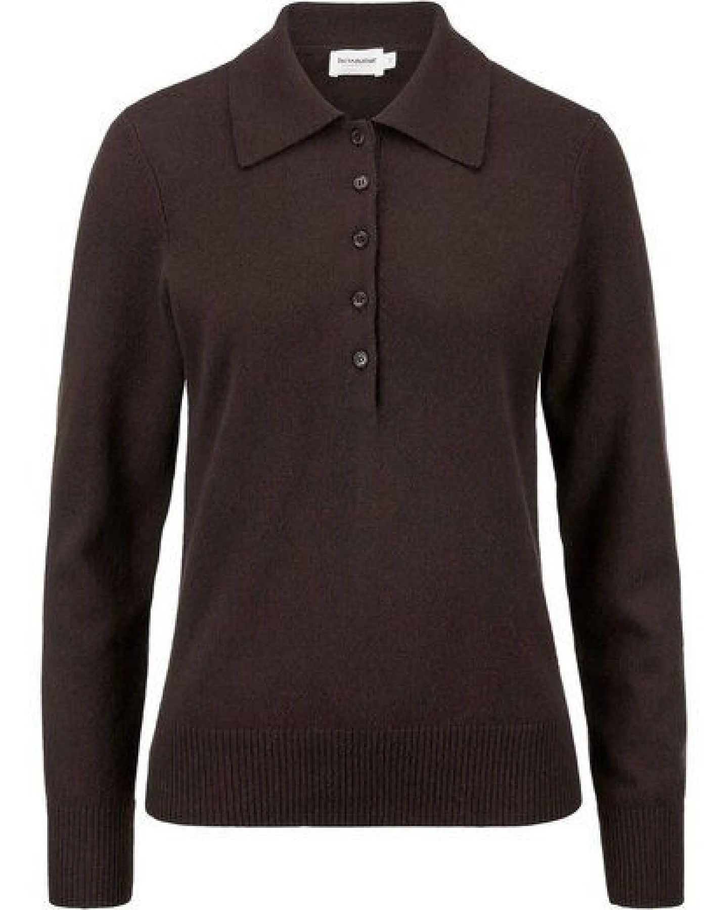 hessnatur Polo-Pullover Regular aus Bio-Schurwolle mit Cahsmere – Ansicht 3