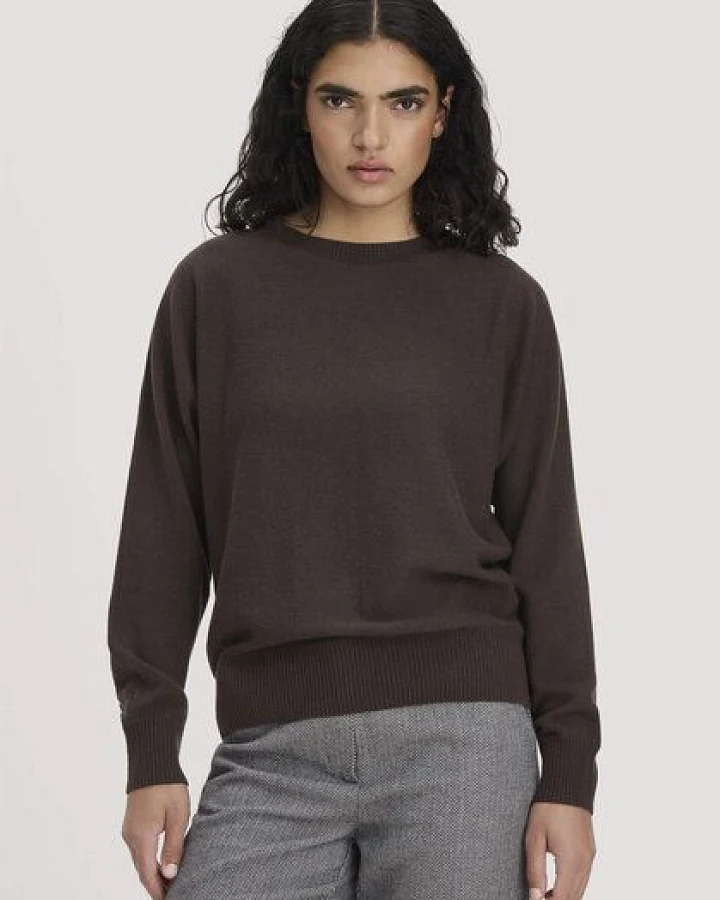 Produktseite: hessnatur Pullover Relaxed aus Bio-Schurwolle mit Cashmere